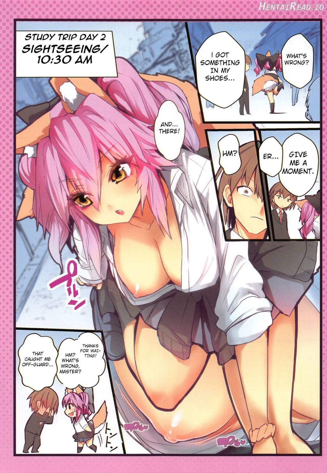 JK Tamamo no Shuugaku Ryokou Oppai Challenge Chapter 1 - page 16