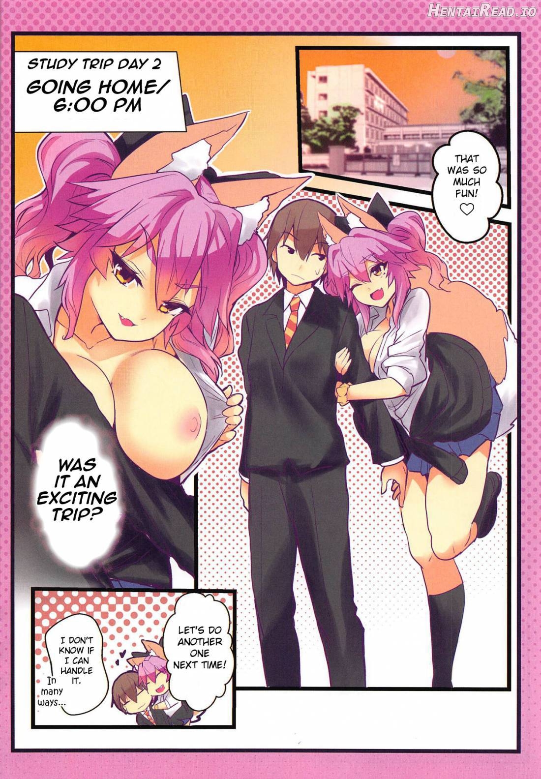 JK Tamamo no Shuugaku Ryokou Oppai Challenge Chapter 1 - page 25