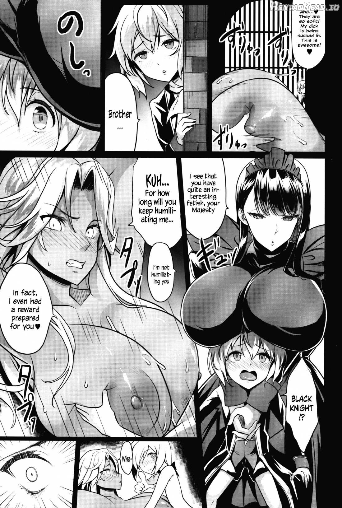 Shota Koutei Kyoudai ni Torawareta Bakunyuu Onna Kishi Chapter 2 - page 26