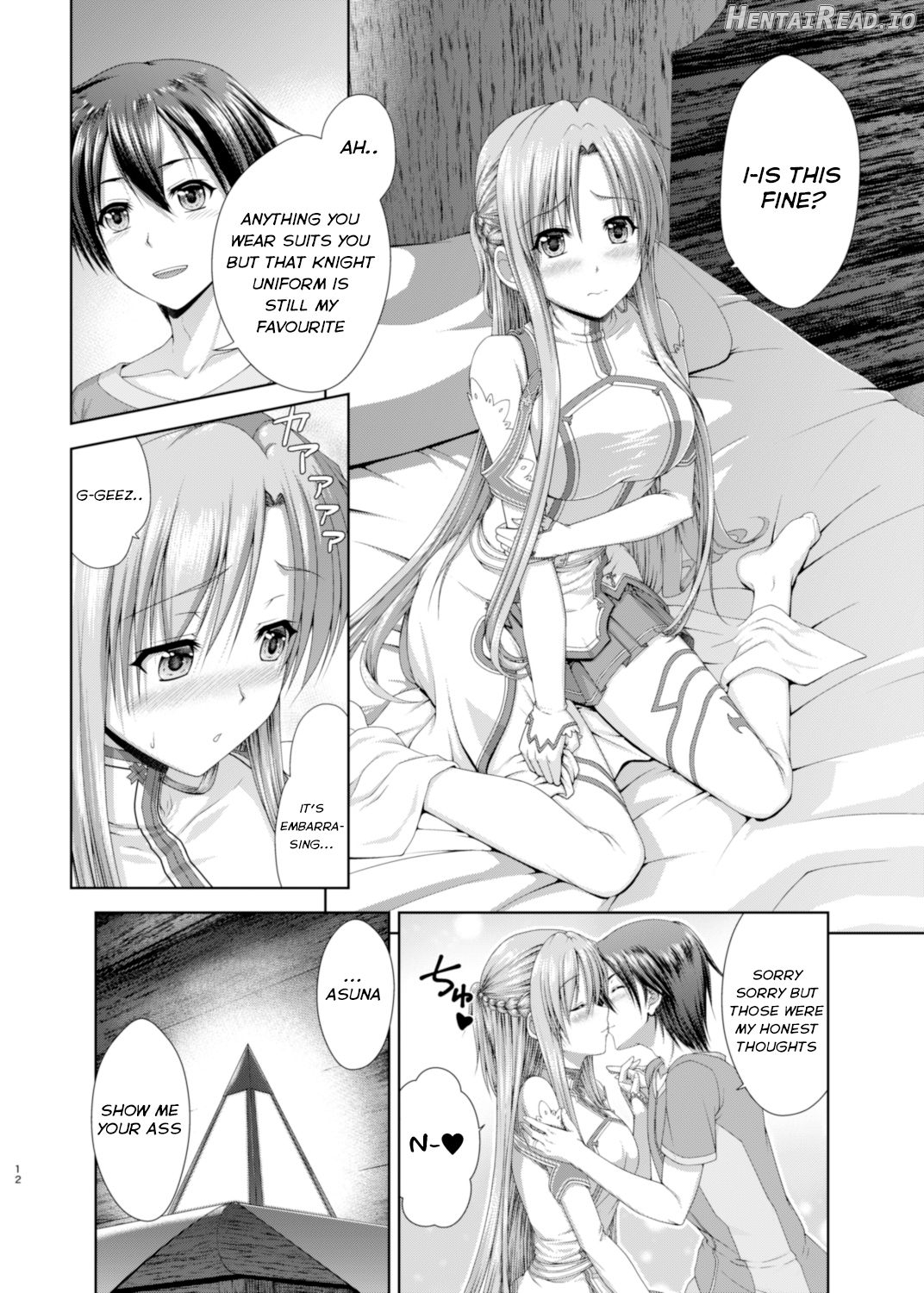 Shinkon dashi Asuna to Omoikkiri Love Love Shiyou! -One Day's Sweet Night- Chapter 1 - page 13