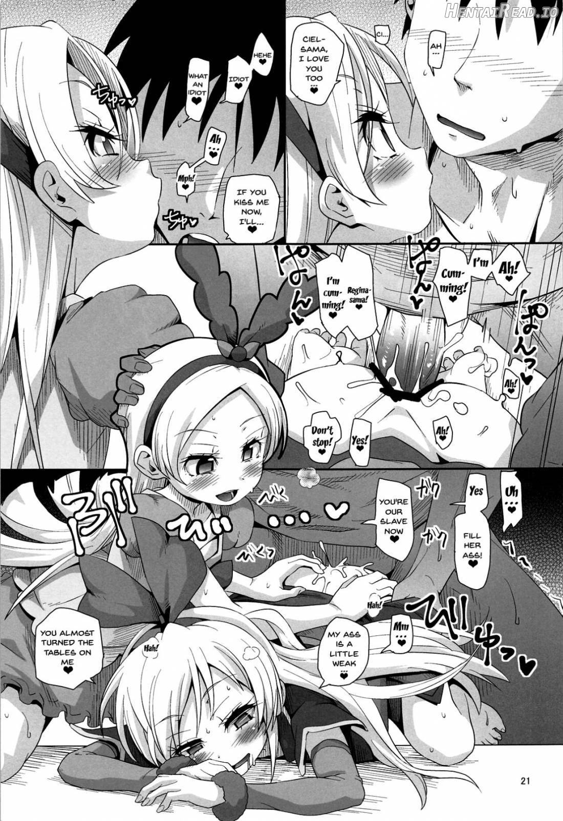 Kougekiteki Houshigata Kinpatsu Parfait-chans Chapter 1 - page 20