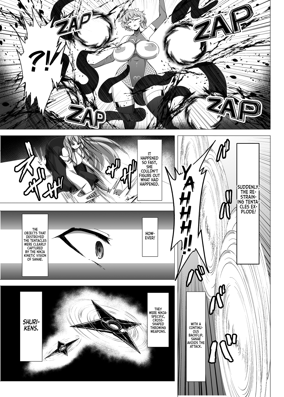 Taimanin Satori 2 Chapter 4 - page 16