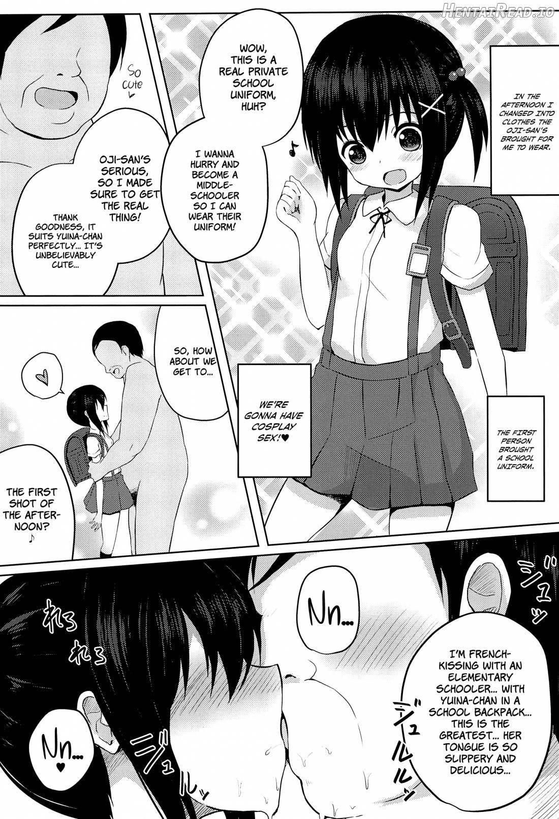 Enkou Shougakusei to 6-nin no Tanetsuke Ojisan - Cosplay Sex-hen Chapter 1 - page 12