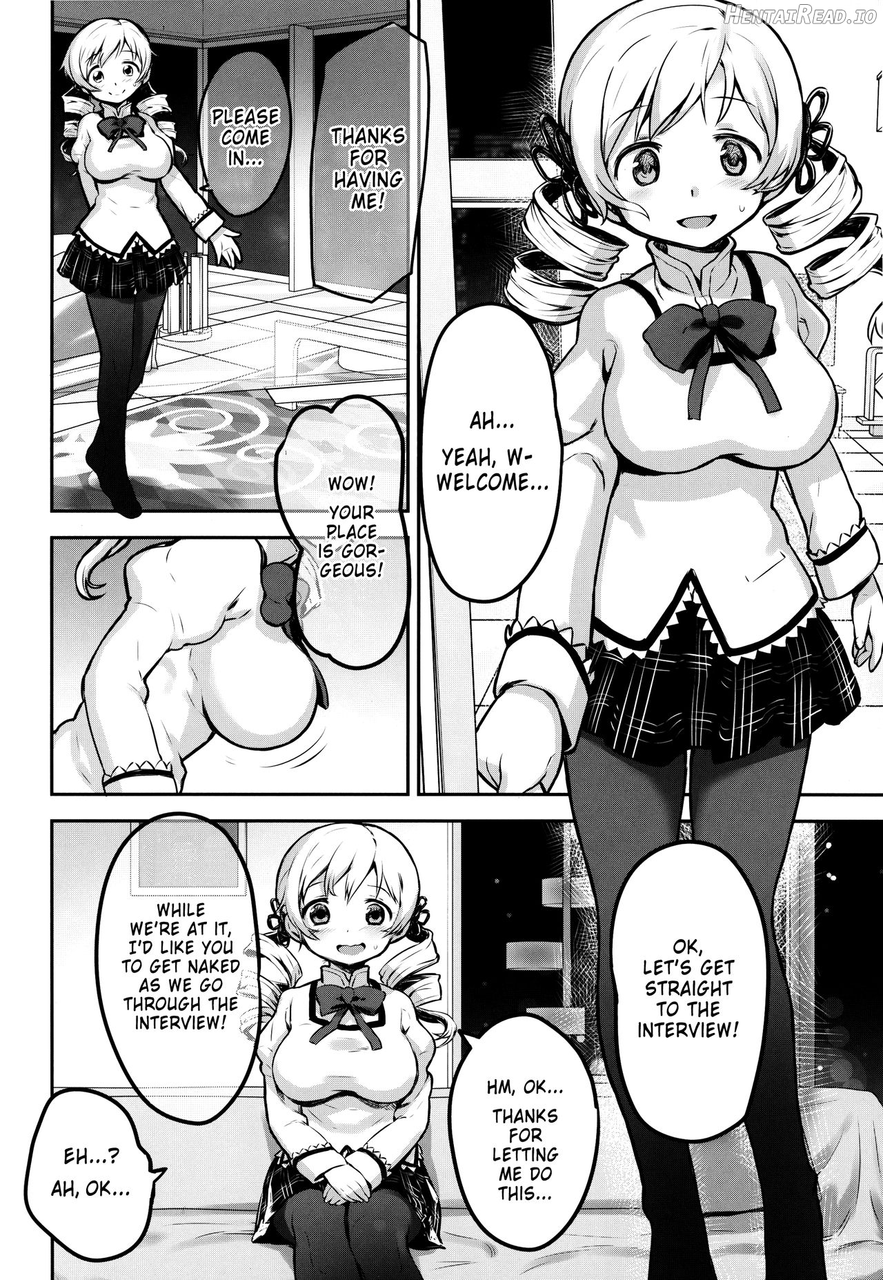 Shiritsu Mitakihara Chuugaku 3-nensei Bakunyuu Benjo Tomoe Mami Chapter 2 - page 5