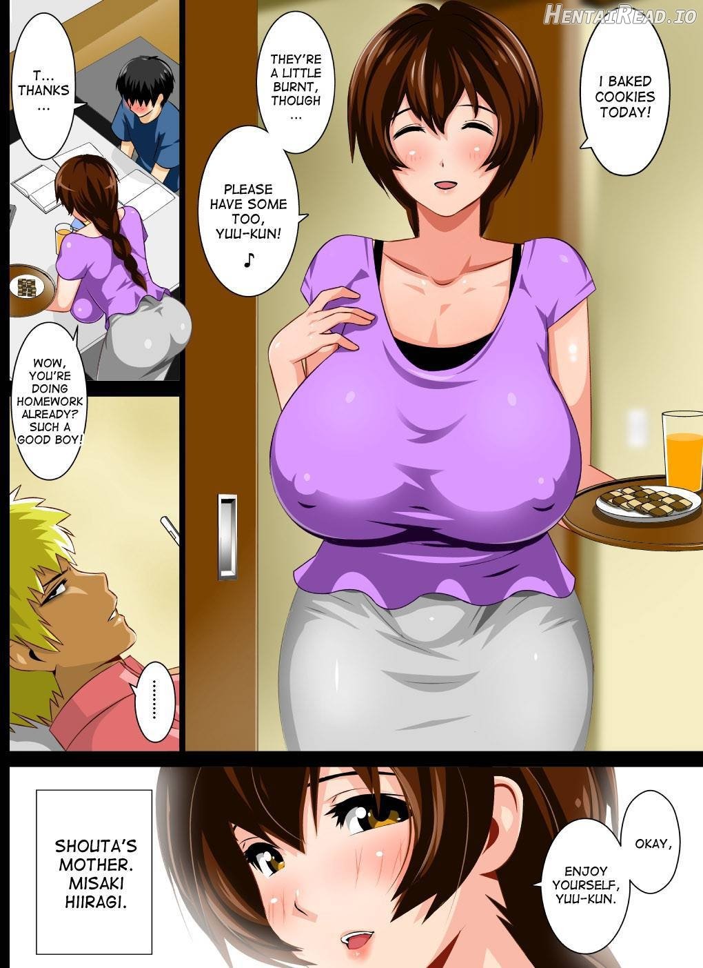 Reibo Misaki ~Kinpatsu Musuko to Onaho Haha~ Chapter 1 - page 4