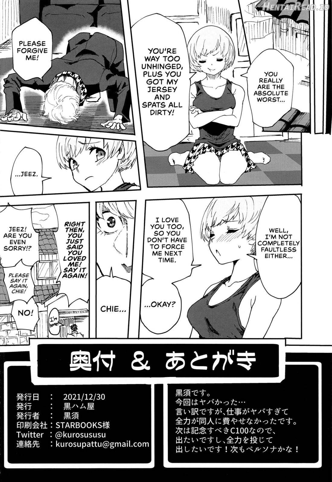 Satonaka Chie-chan o Peropero Suru Hon Chapter 2 - page 27