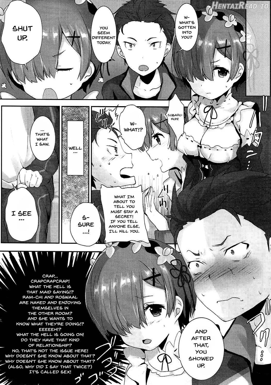 Rem no Ecchi na Nayami o Kaiketsu shitekudasai Chapter 1 - page 4