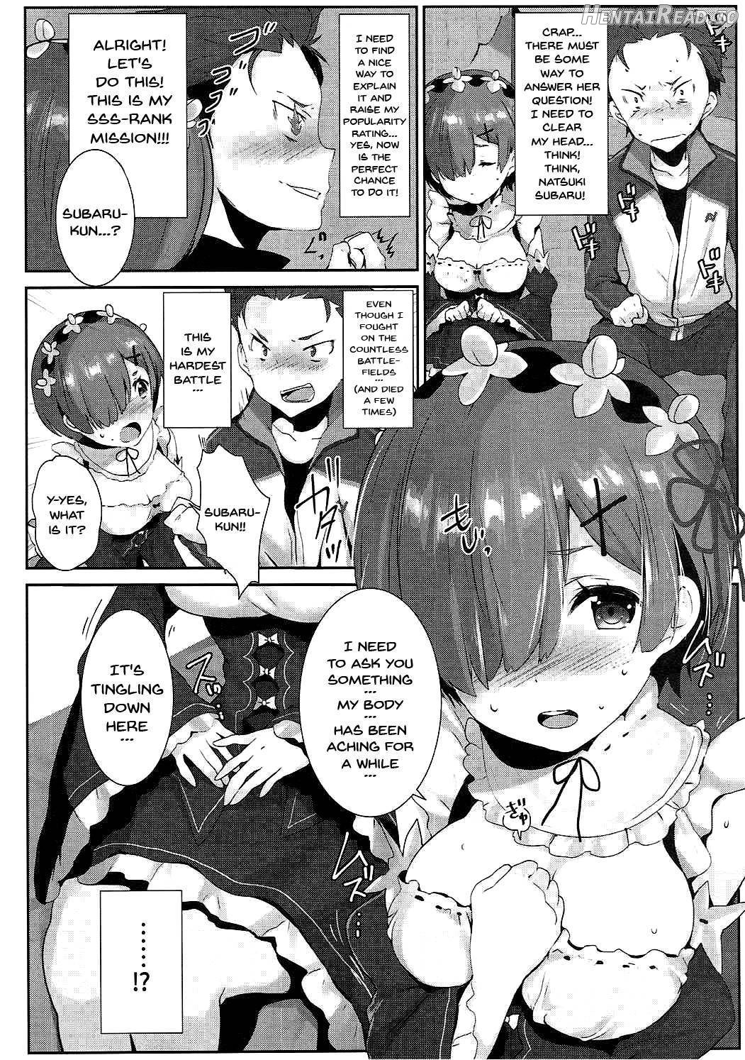 Rem no Ecchi na Nayami o Kaiketsu shitekudasai Chapter 1 - page 5