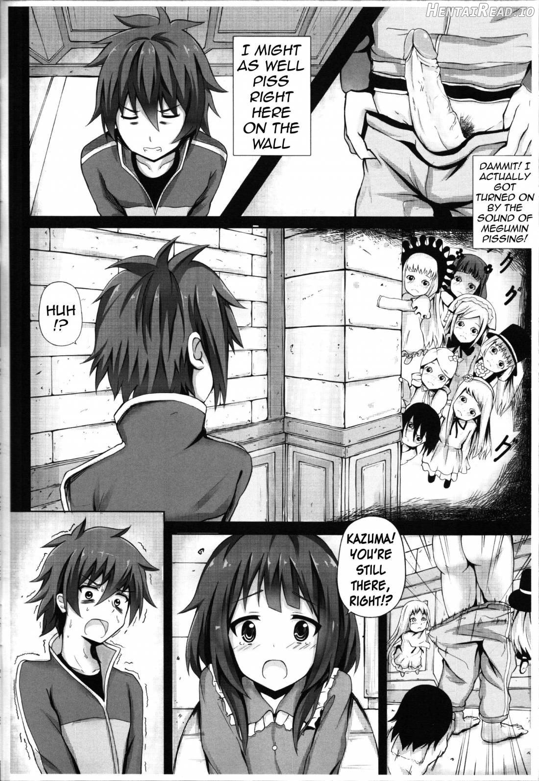 Giving ○○ to Megumin in the Toilet! Chapter 1 - page 3