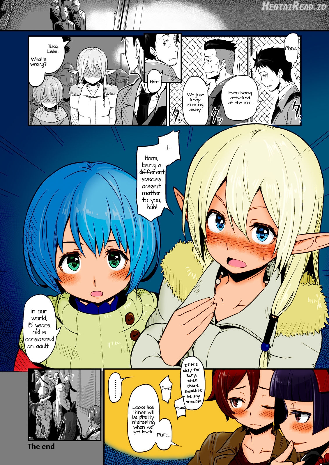 Hakone Sanchuu Yasen - Colorized Chapter 1 - page 21