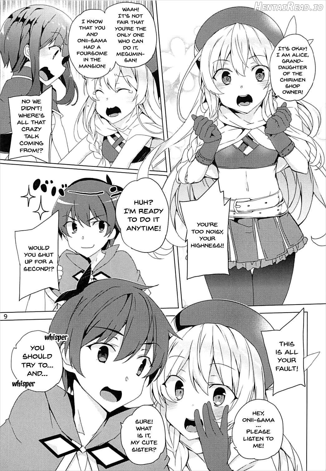 Sore Ike! Megumin Touzokudan Chapter 1 - page 7