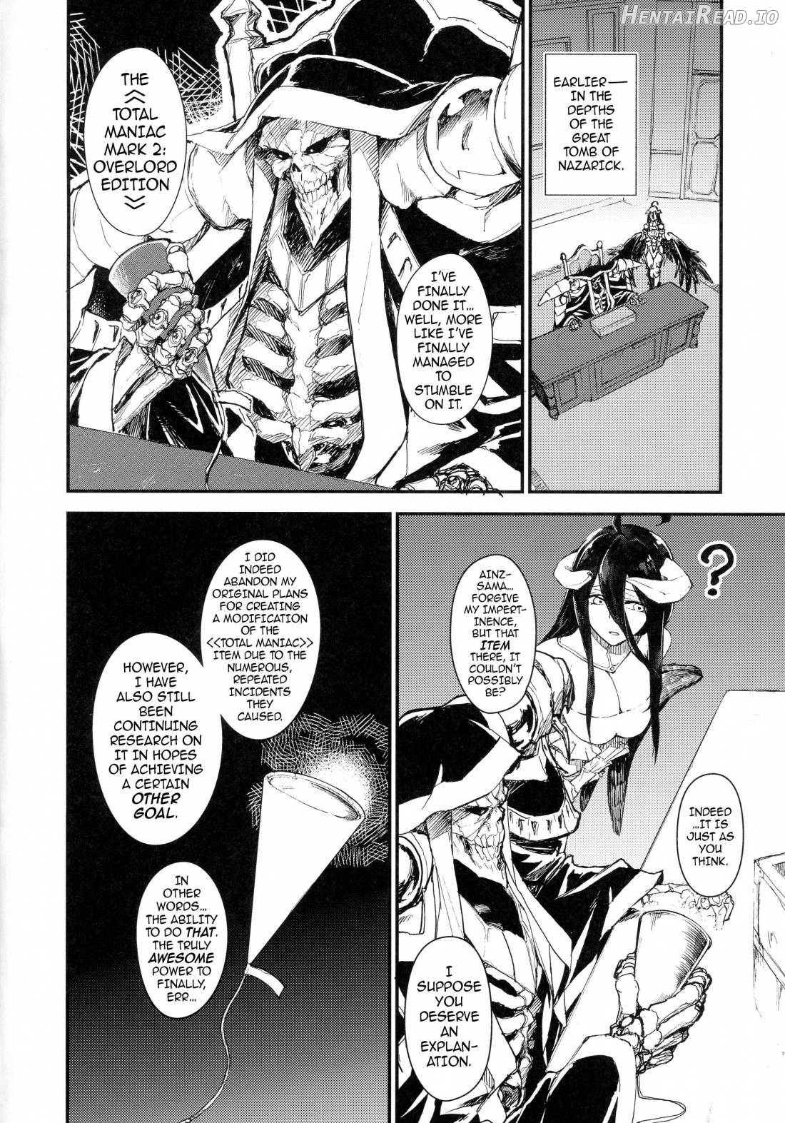 Ainz-sama no Oyotsugi o! Chapter 1 - page 3