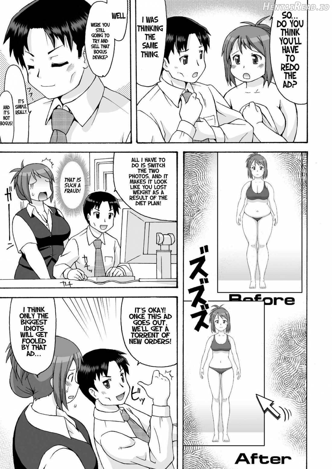 Before After, Sexy Plumper's Sex Diet Chapter 1 - page 18