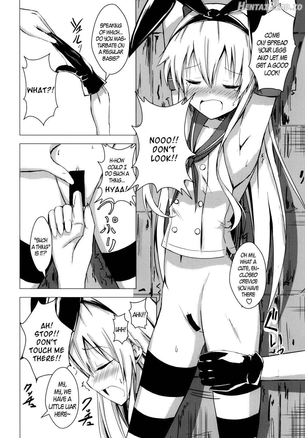 Standard Carrier Wo-Class Shimakaze's Yuri Slave Training 1 Chapter 1 - page 9