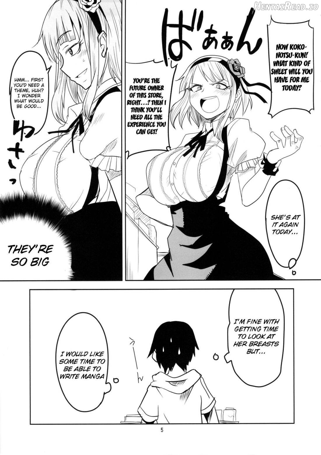 Dagashi Chichi VS Tekoki Senpai Chapter 1 - page 5