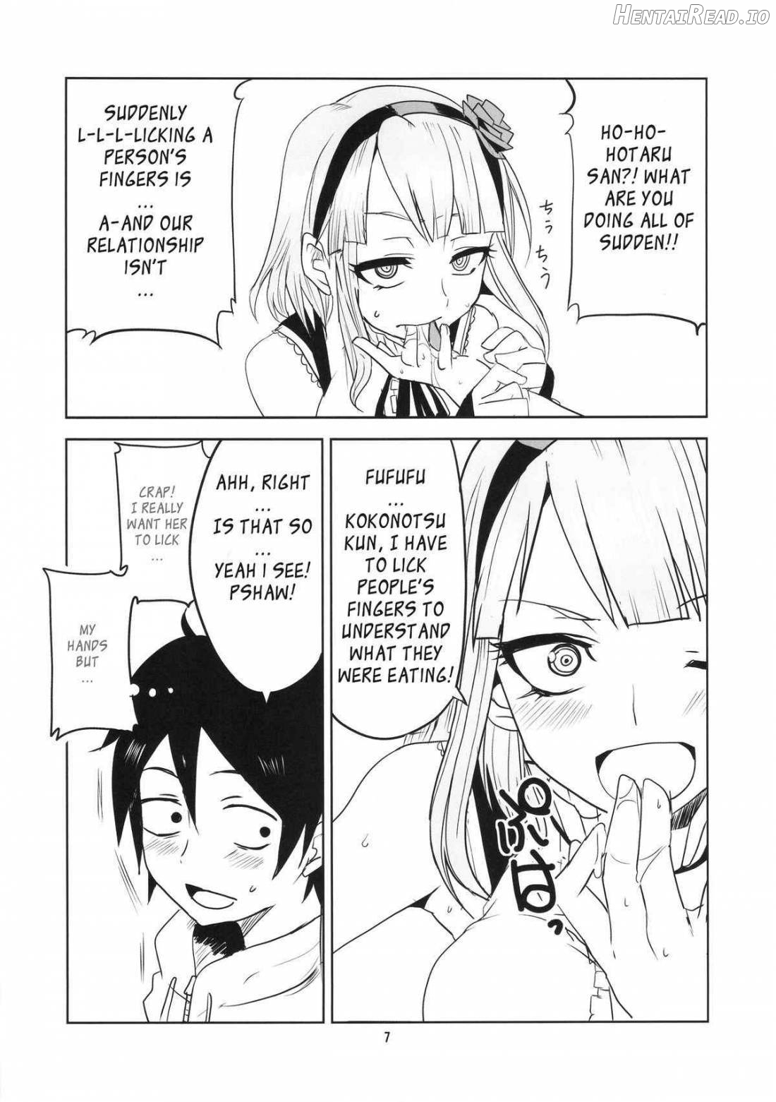 Dagashi Chichi VS Tekoki Senpai Chapter 2 - page 6