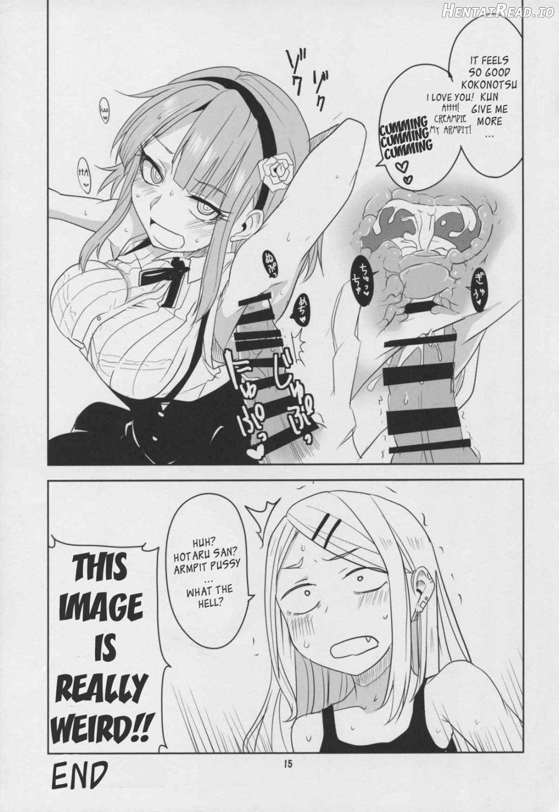 Dagashi Chichi VS Tekoki Senpai Chapter 3 - page 15