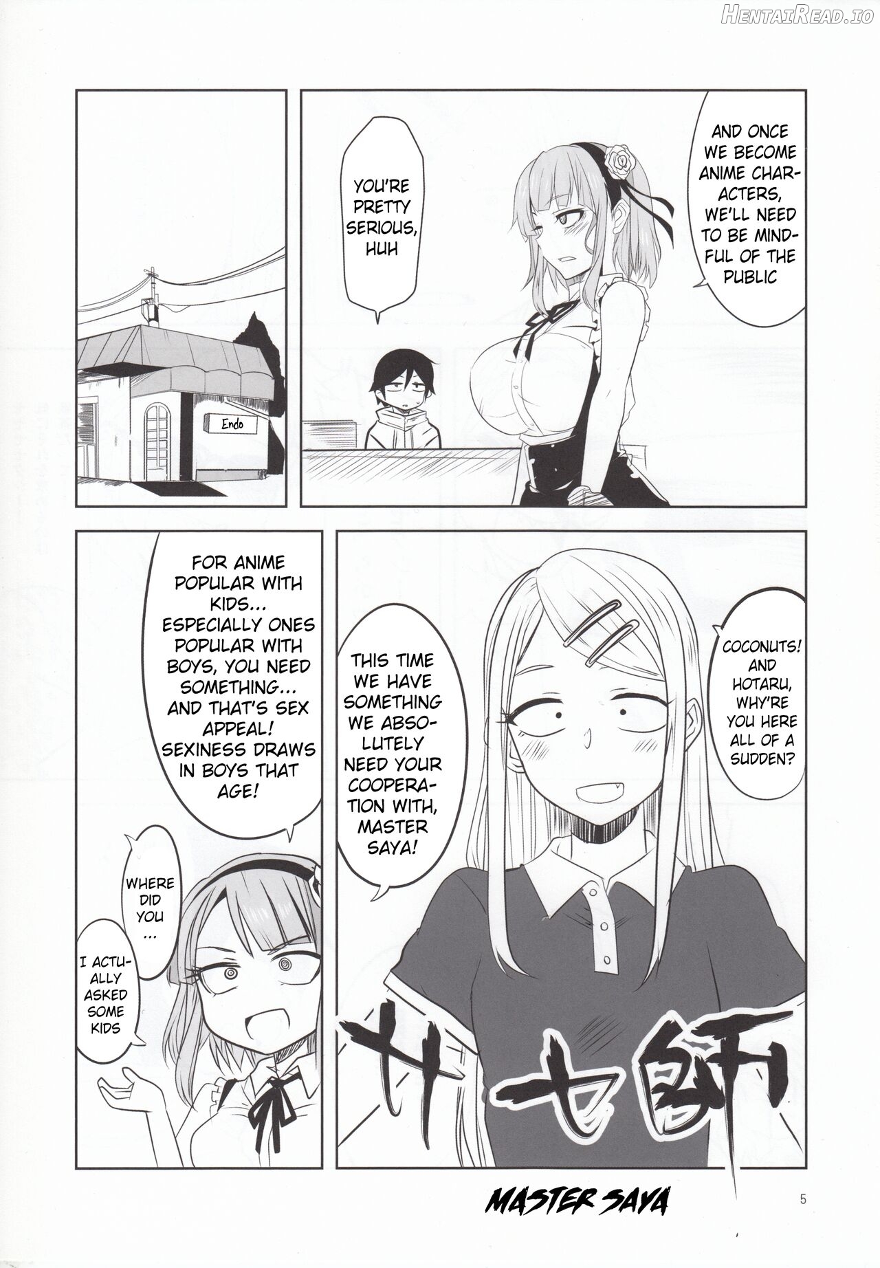 Dagashi Chichi VS Tekoki Senpai Chapter 4 - page 4