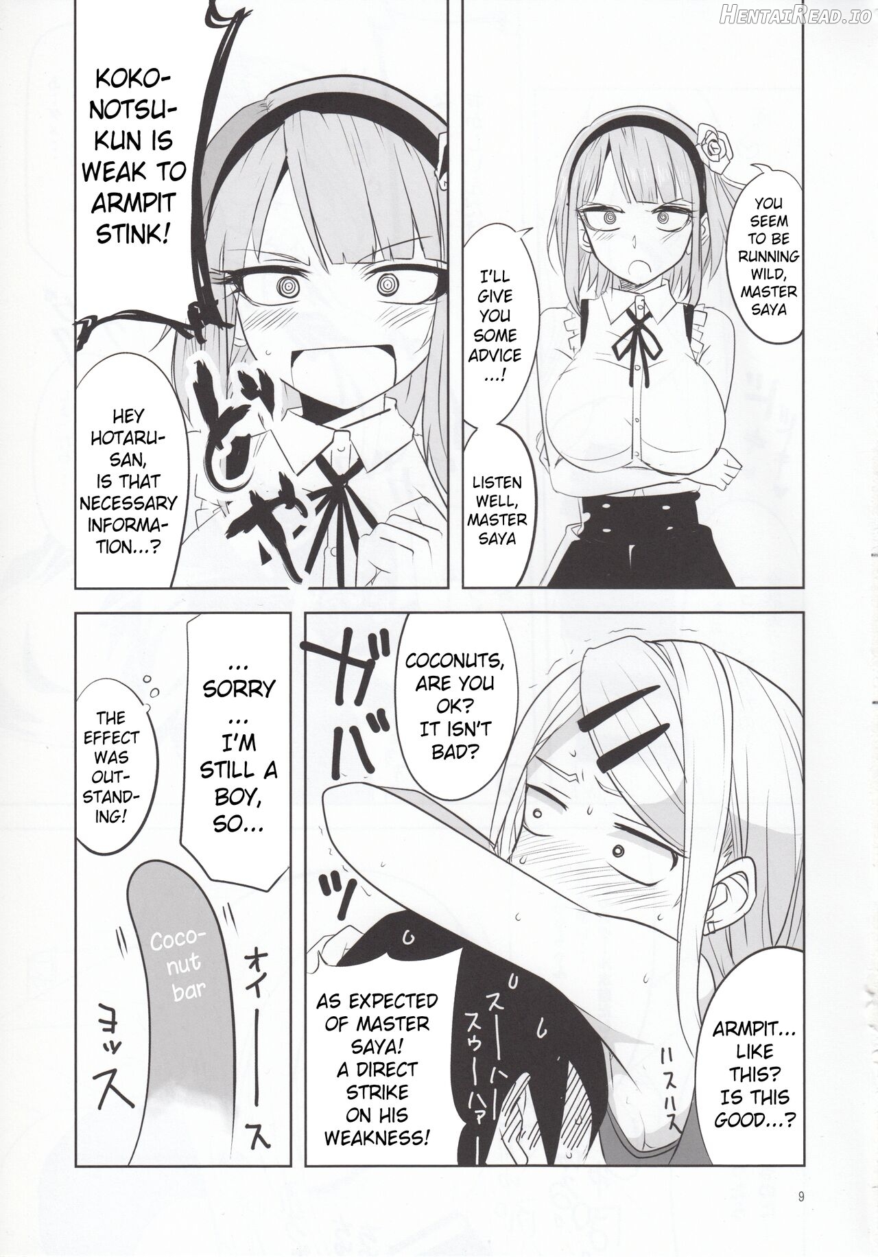 Dagashi Chichi VS Tekoki Senpai Chapter 4 - page 8