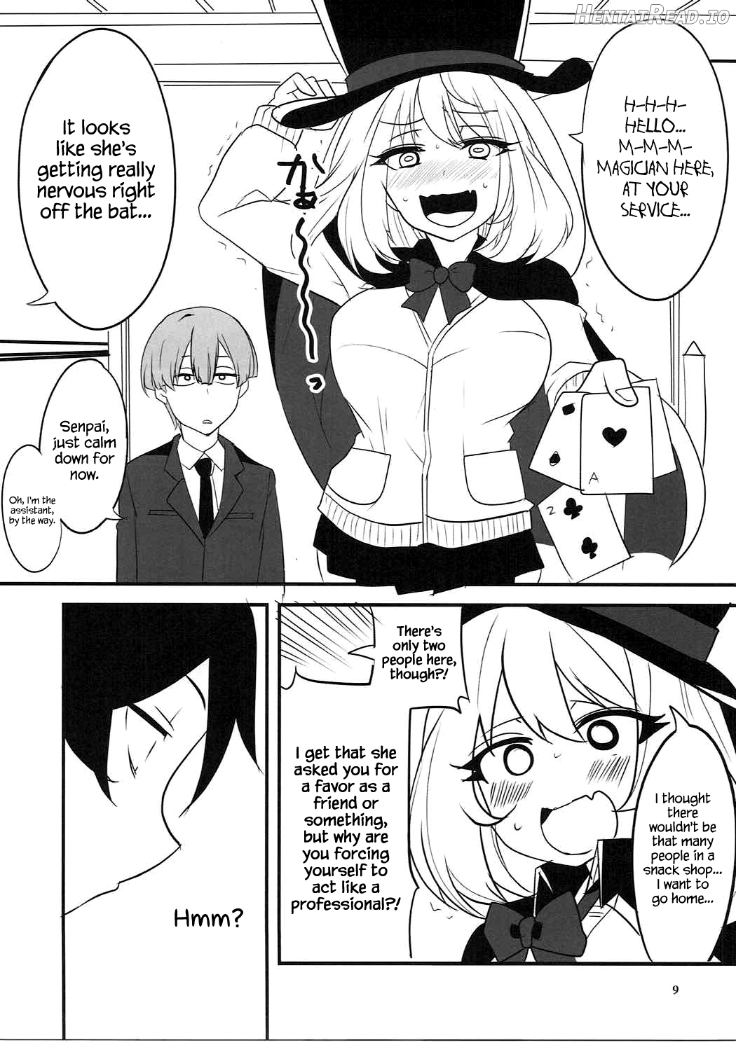 Dagashi Chichi VS Tekoki Senpai Chapter 5 - page 5