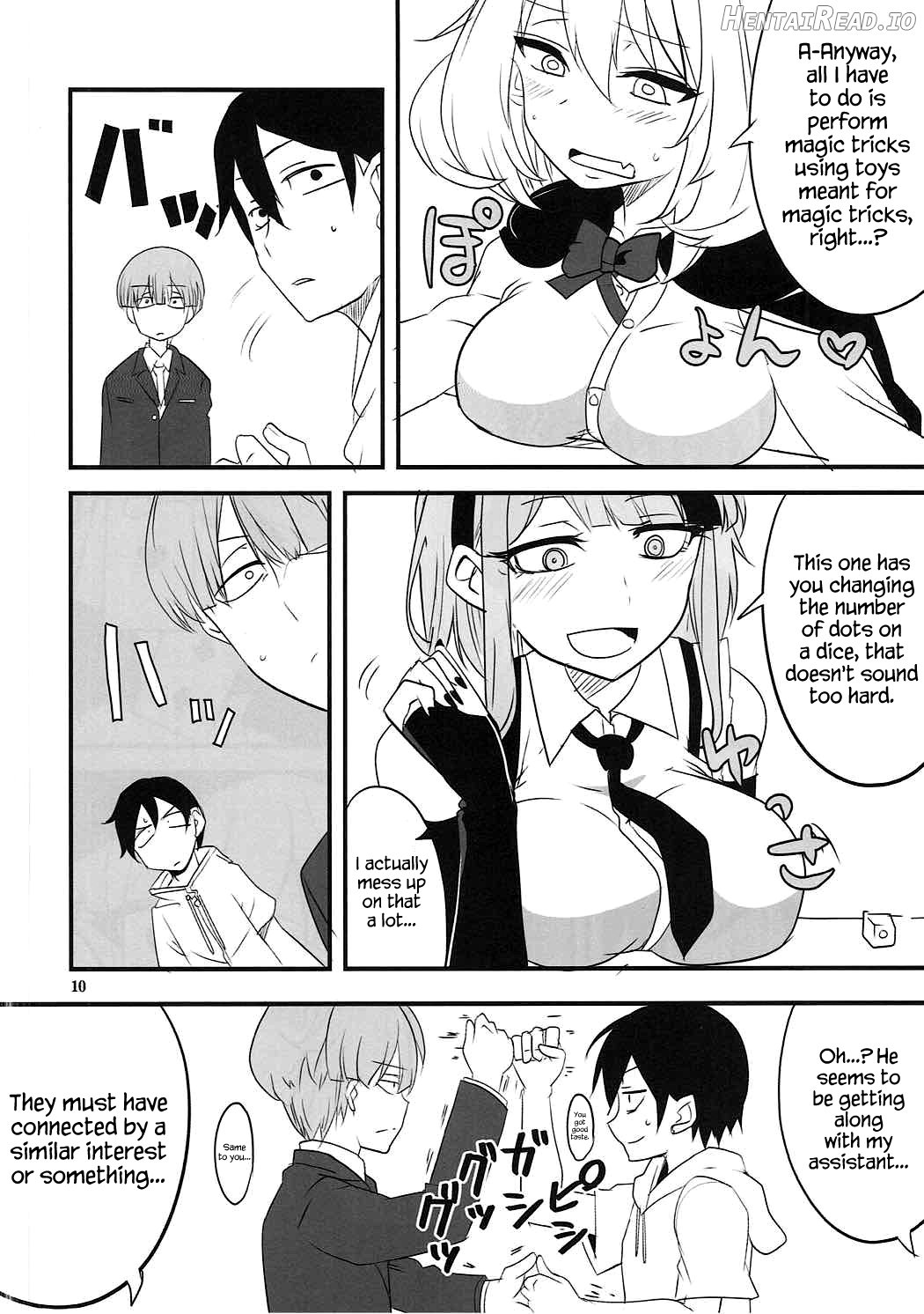 Dagashi Chichi VS Tekoki Senpai Chapter 5 - page 6