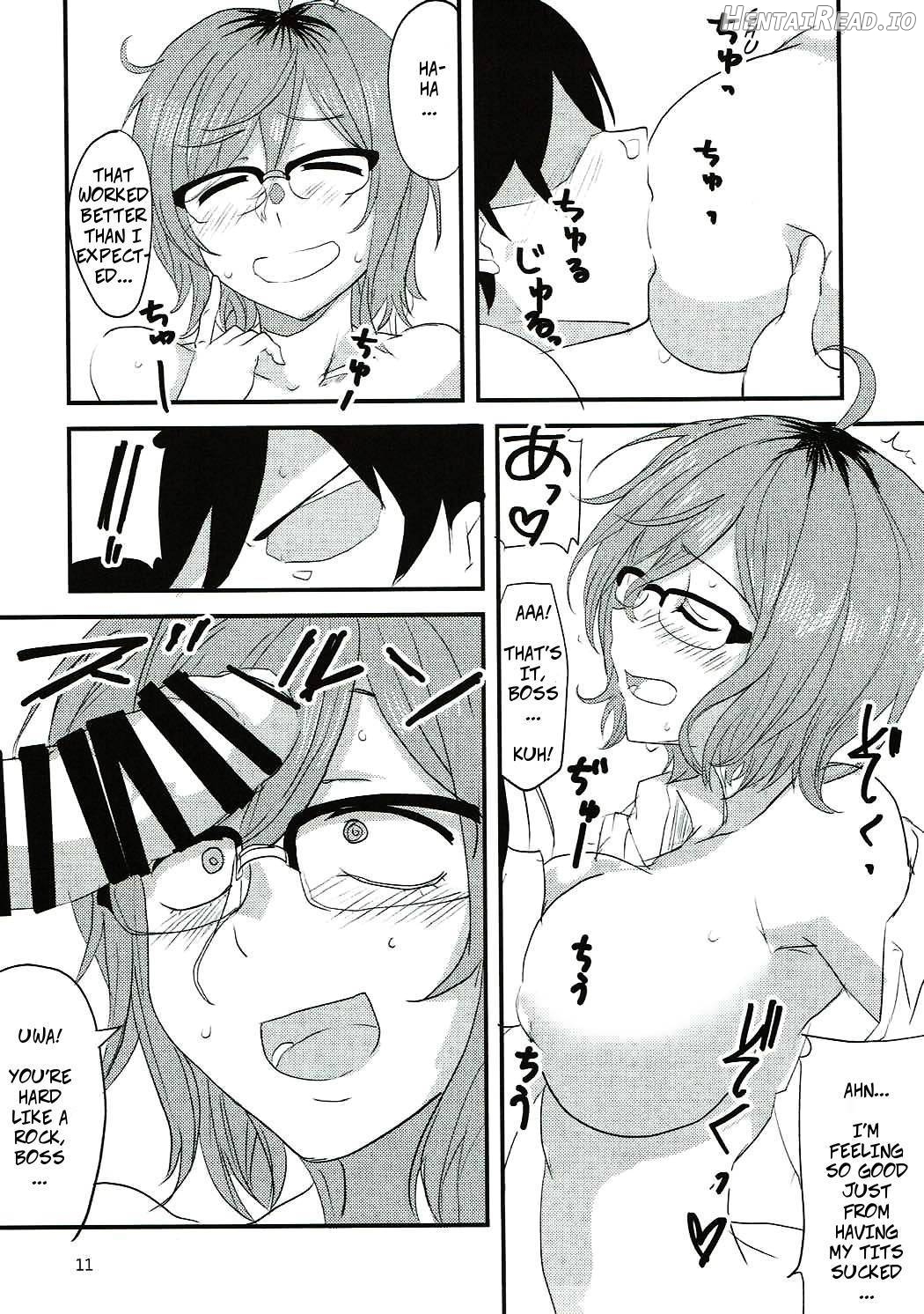 Dagashi Chichi VS Tekoki Senpai Chapter 6 - page 10