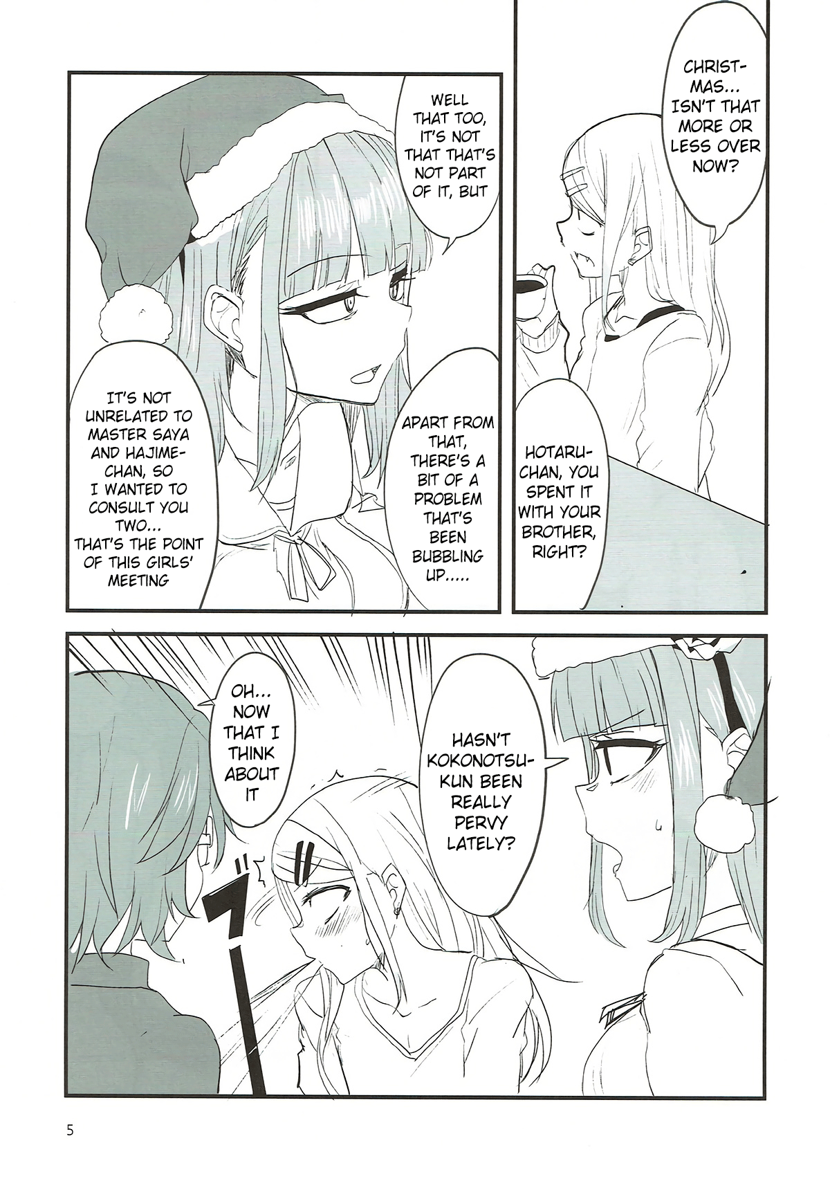 Dagashi Chichi VS Tekoki Senpai Chapter 7 - page 4