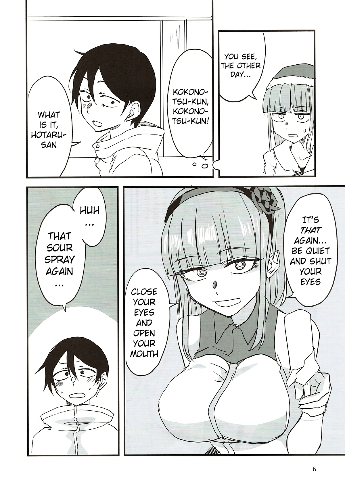 Dagashi Chichi VS Tekoki Senpai Chapter 7 - page 5