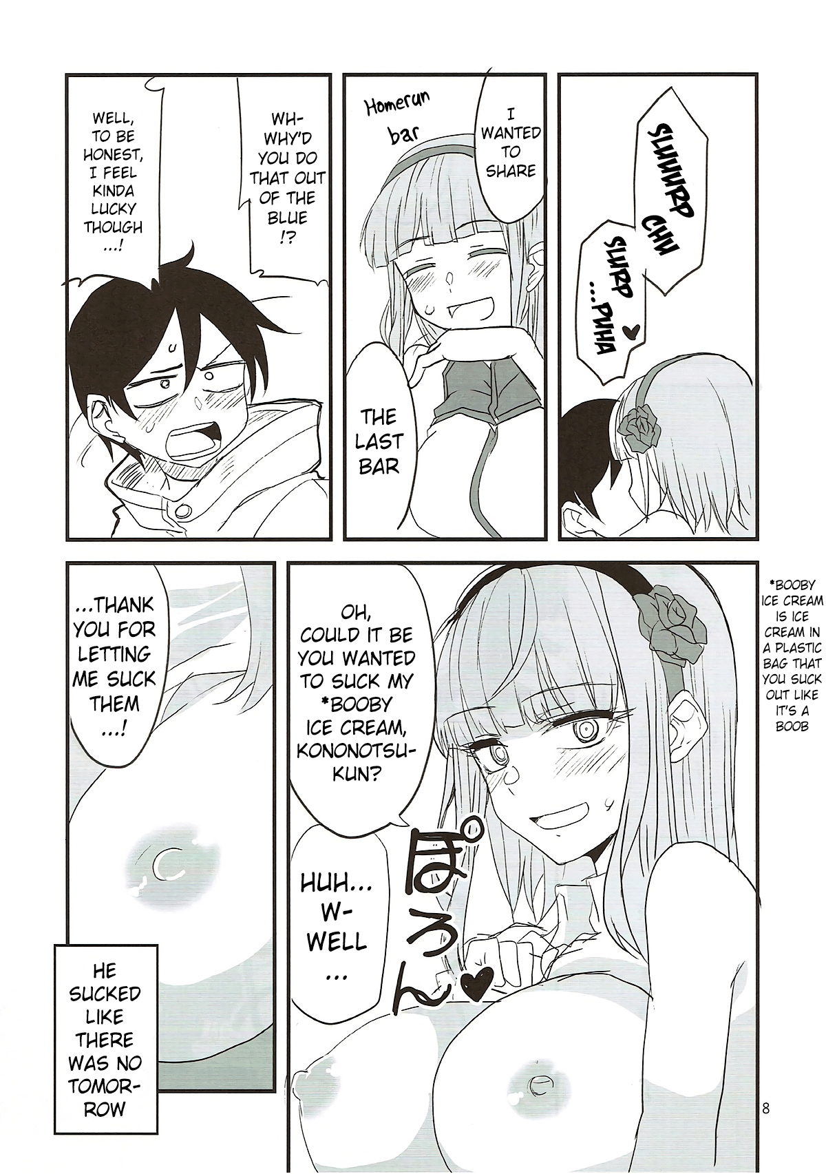 Dagashi Chichi VS Tekoki Senpai Chapter 7 - page 7