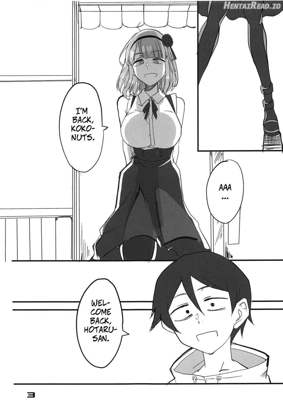 Dagashi Chichi VS Tekoki Senpai Chapter 9 - page 2