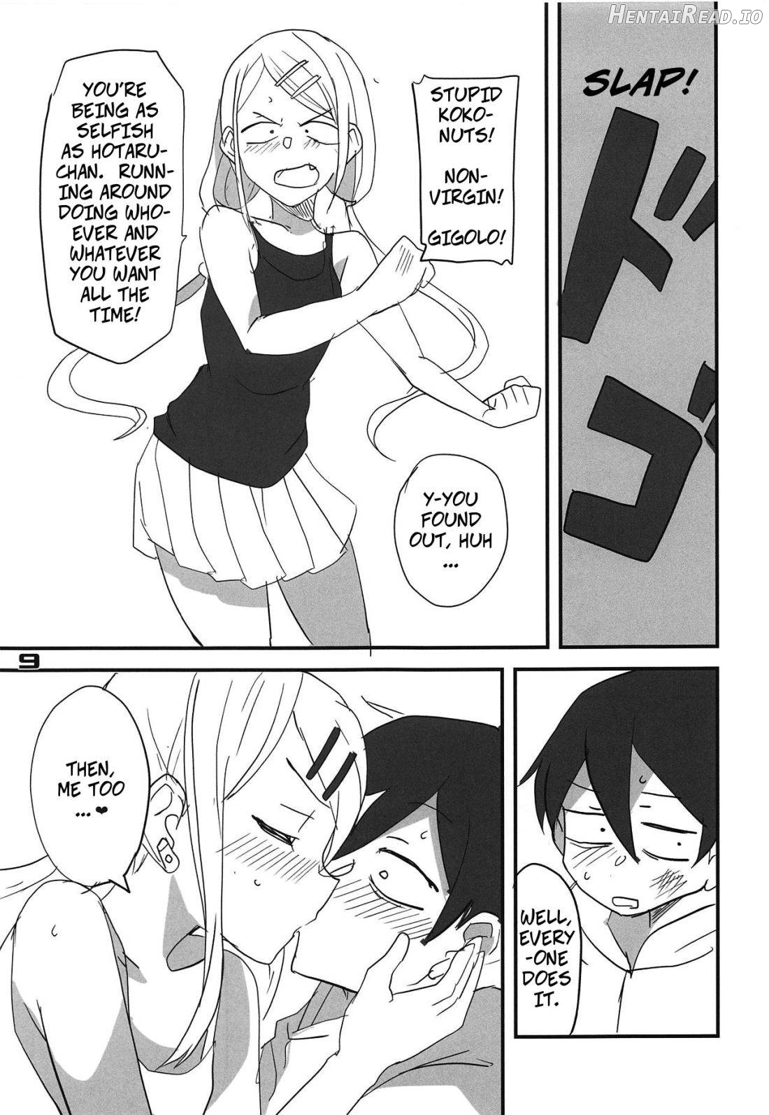 Dagashi Chichi VS Tekoki Senpai Chapter 9 - page 8