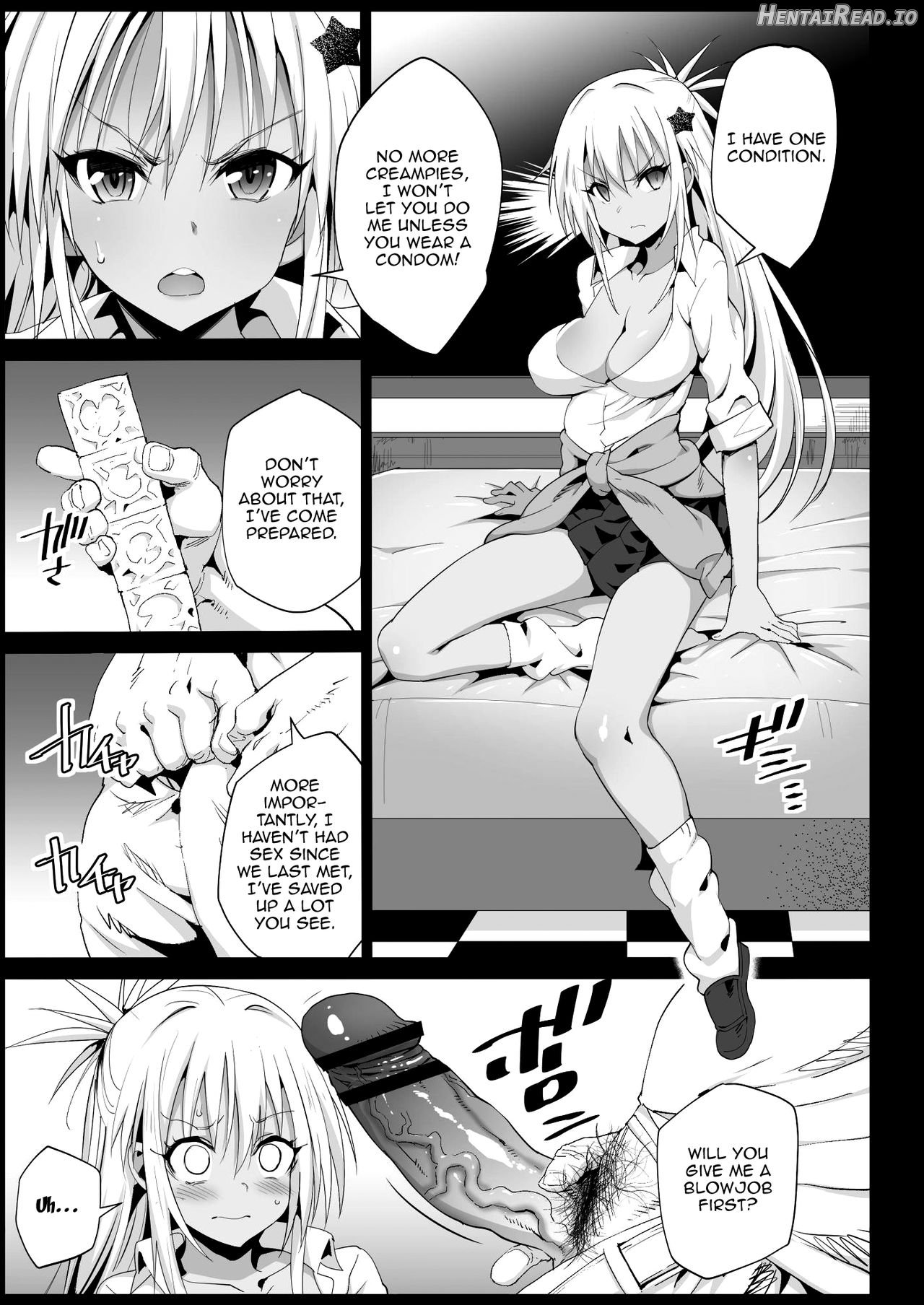 Kyousei Enkou ~Kuro Gal JK o Kane de Dakitai~ Chapter 3 - page 7