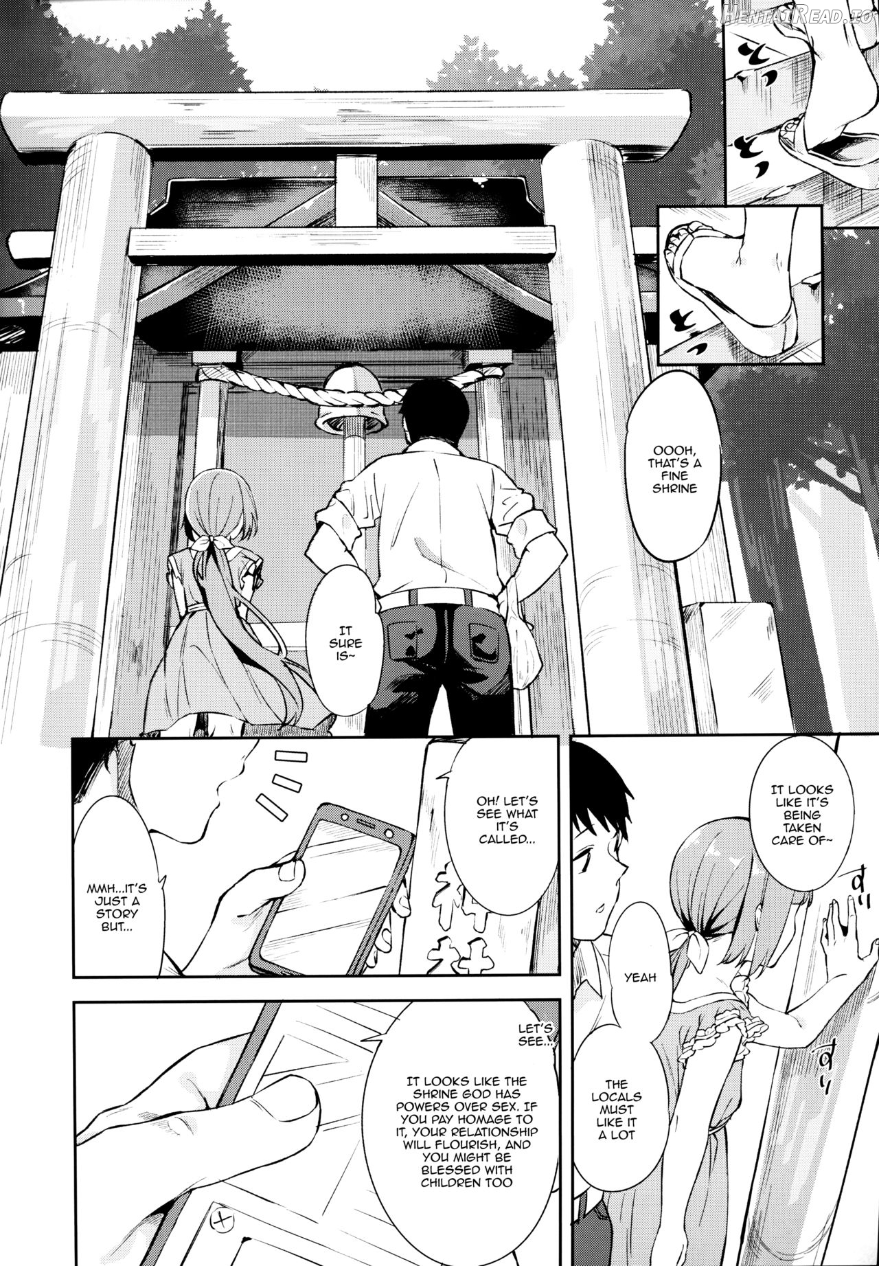 Yorita Yoshino to Yashiro no Hikage de Chapter 5 - page 3