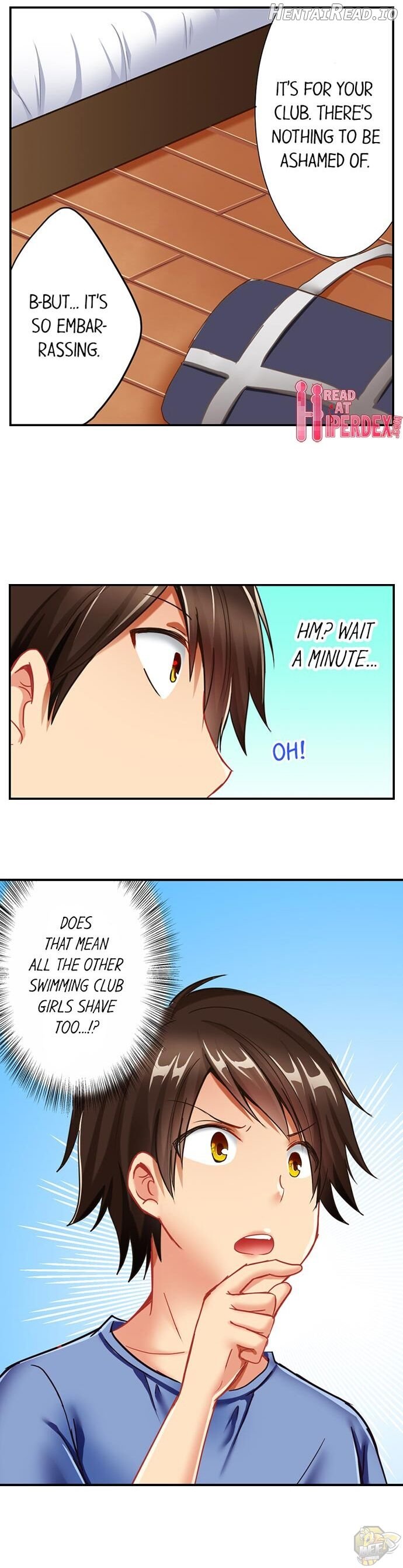 80% of the Swimming Club Girls Are Shaved Chapter 3 - page 9