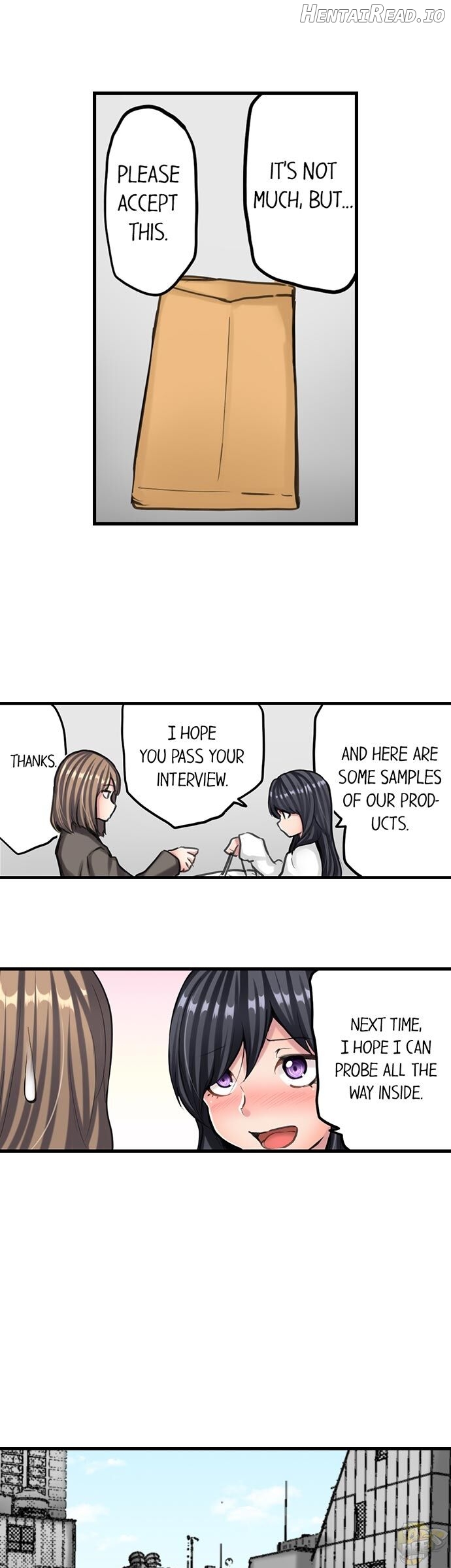 A Sexy Bra-less Job Interview Chapter 4 - page 9