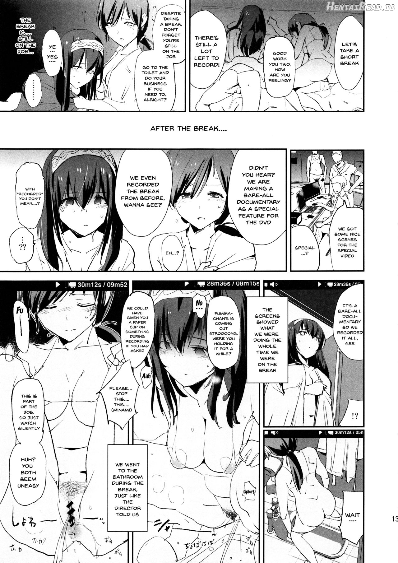 Sagisawa Fumika no Saimin Dosukebe Kansoubun with Nitta Minami + Paper Chapter 1 - page 14