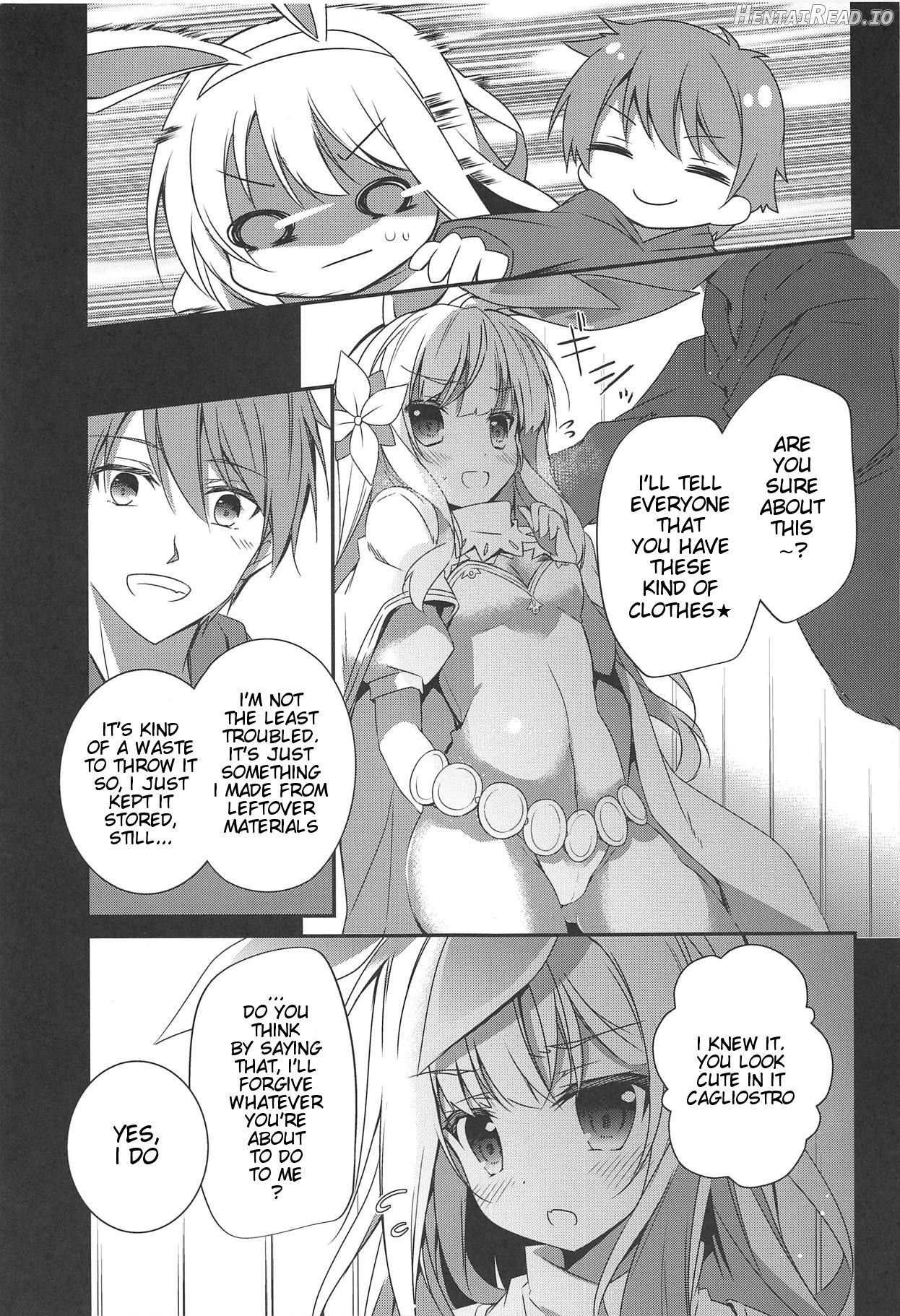 Cagliostro wa Sekaiichi Kawaii kara XXX Shite mo Ii yo ne Chapter 1 - page 4