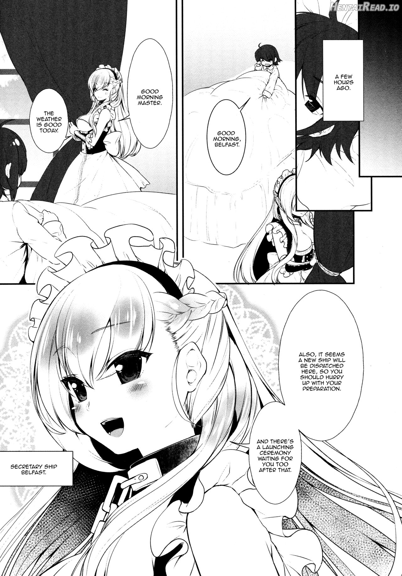 Belfast desu, Goshujin-sama. Chapter 1 - page 3