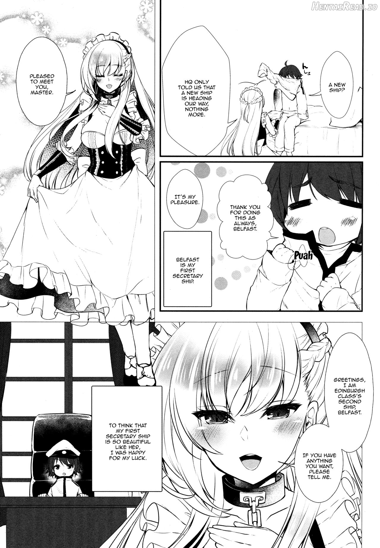 Belfast desu, Goshujin-sama. Chapter 1 - page 4