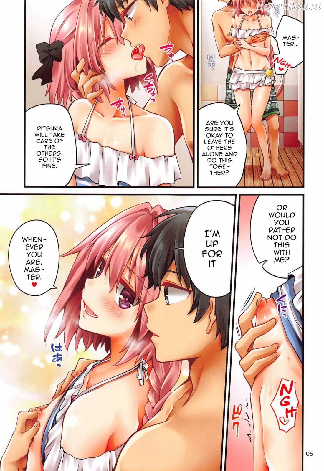 Astolfo-kun ga Gudas ni Ecchi na Koto Sarechau Hon Chapter 1 - page 4