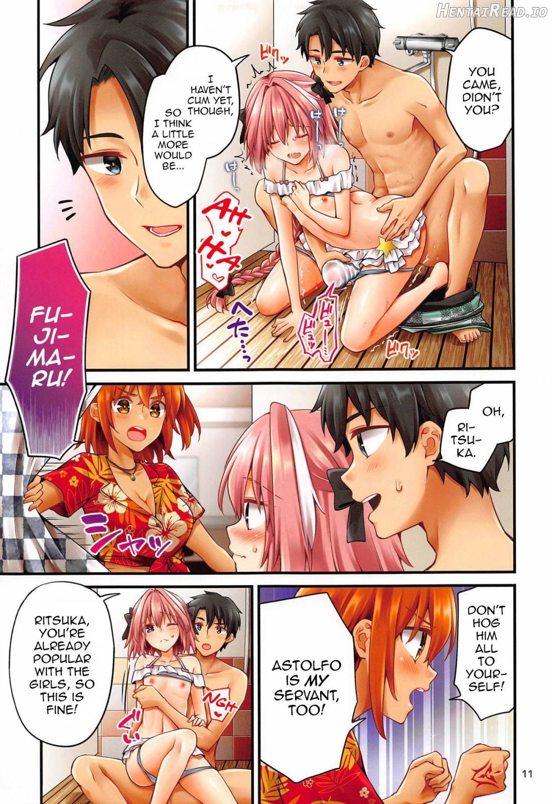 Astolfo-kun ga Gudas ni Ecchi na Koto Sarechau Hon Chapter 1 - page 10