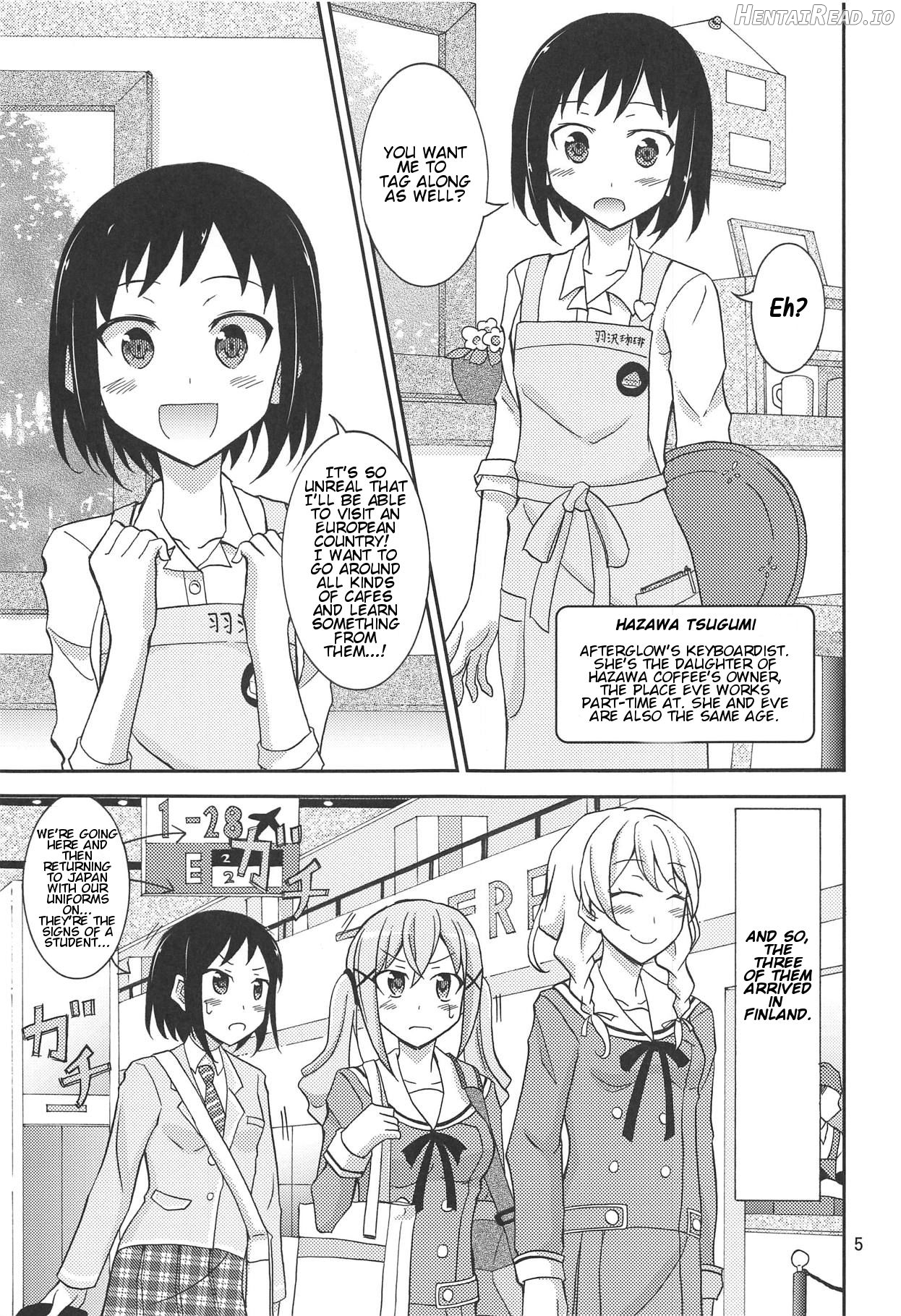 Band Girls in Konyoku Sauna Chapter 1 - page 4