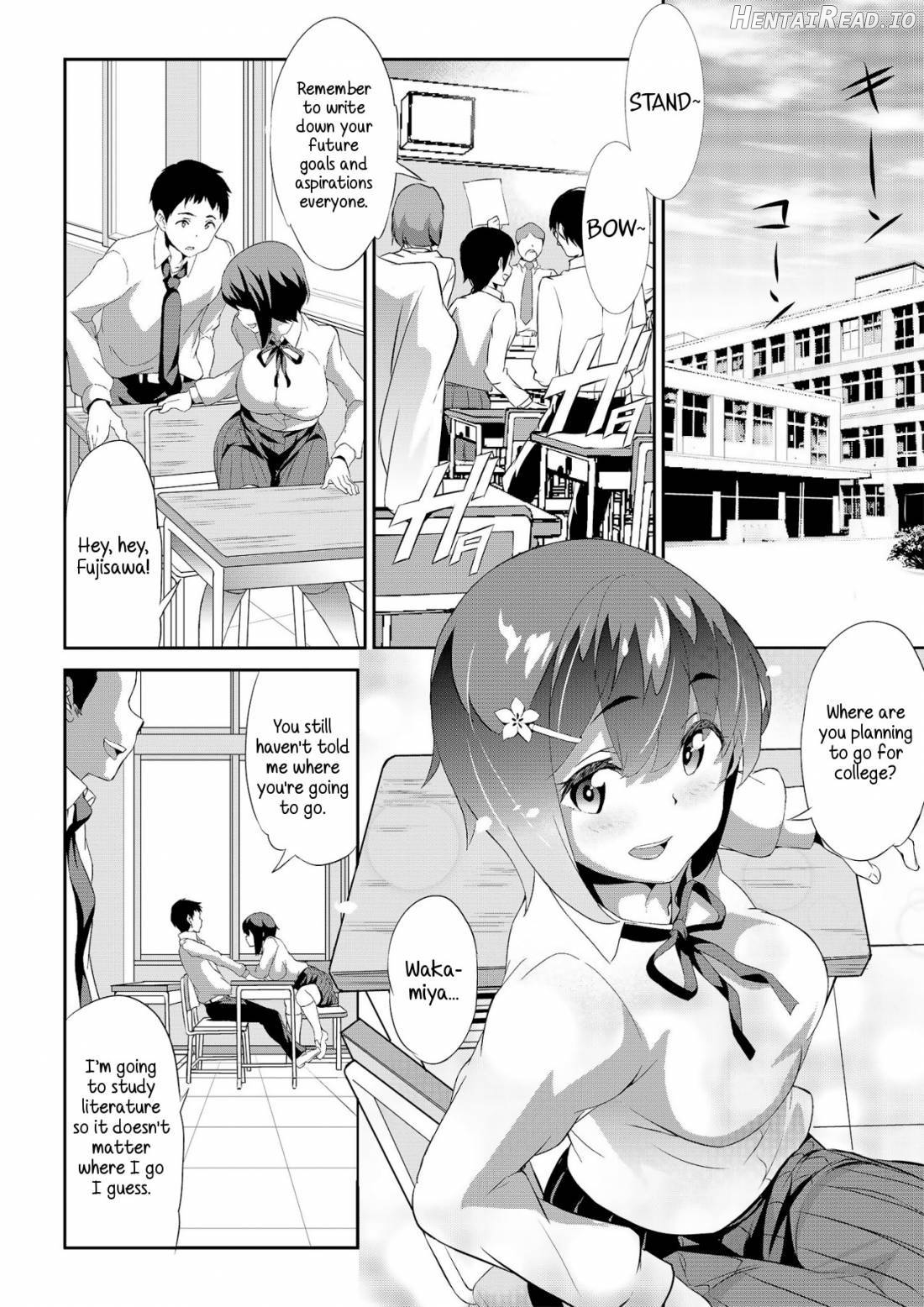 Himitsu 1 "4-gatsu no Owarigoro" Chapter 1 - page 8