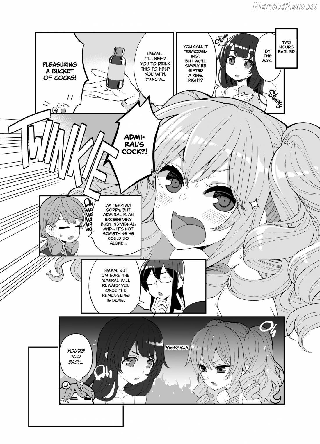 Mizuho & Kashima VS Ochinpo Chapter 2 - page 8