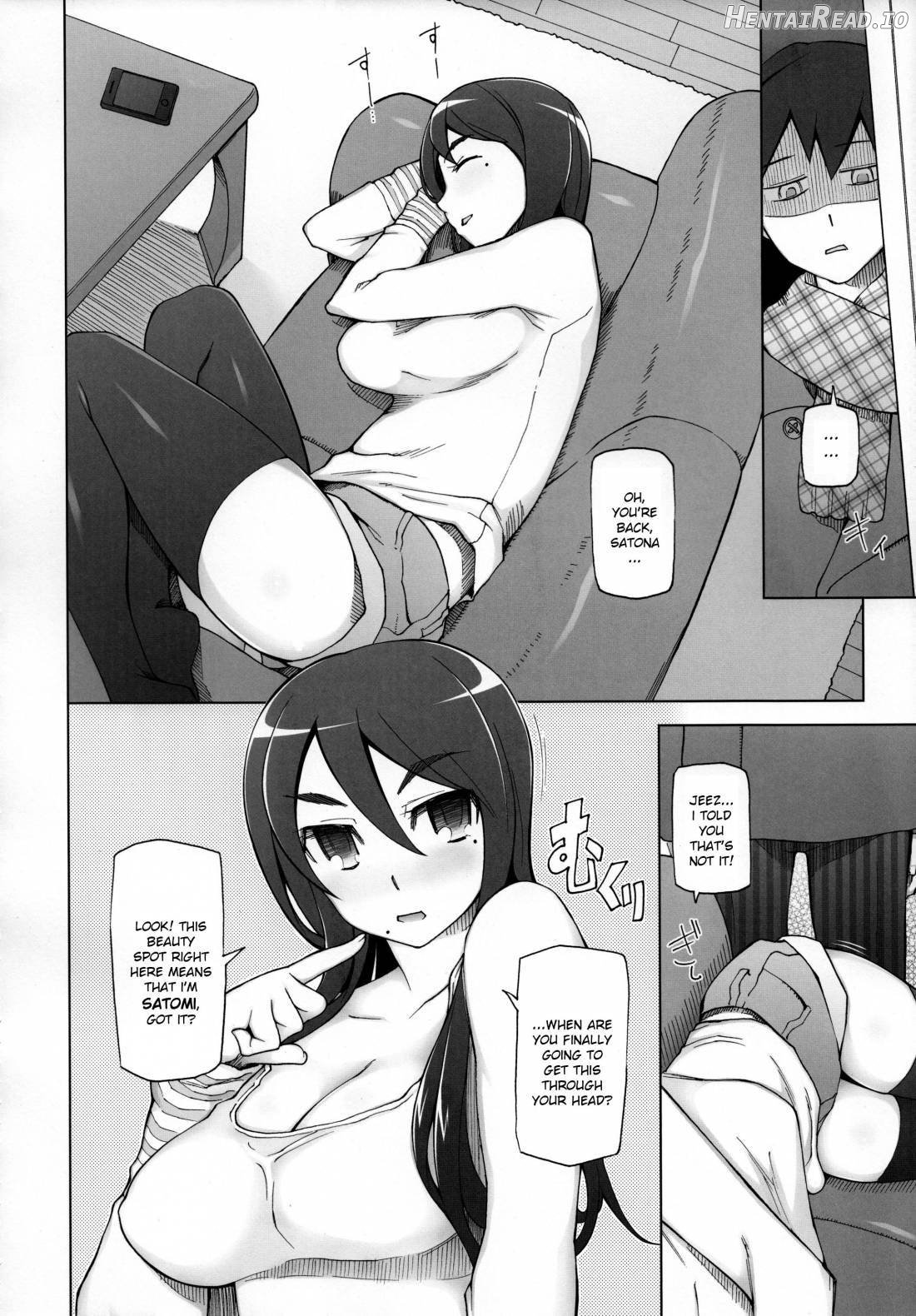 Kanojo wa Chou Yuumei Geinoujin... Soshite Boku ni Naisho de AV Joyuu Satomi-Satona Gojitsudan 1 Chapter 1 - page 5