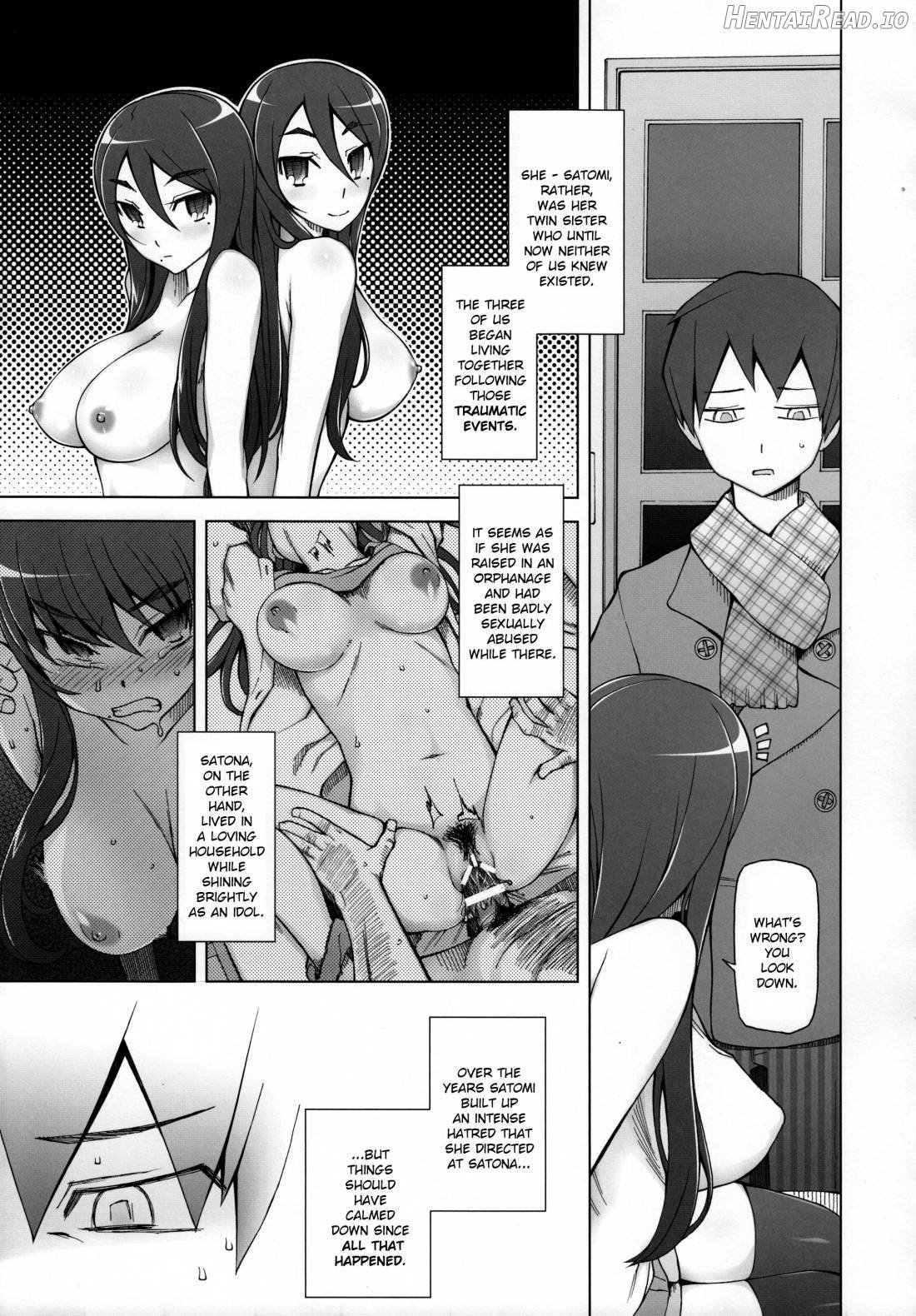 Kanojo wa Chou Yuumei Geinoujin... Soshite Boku ni Naisho de AV Joyuu Satomi-Satona Gojitsudan 1 Chapter 1 - page 6