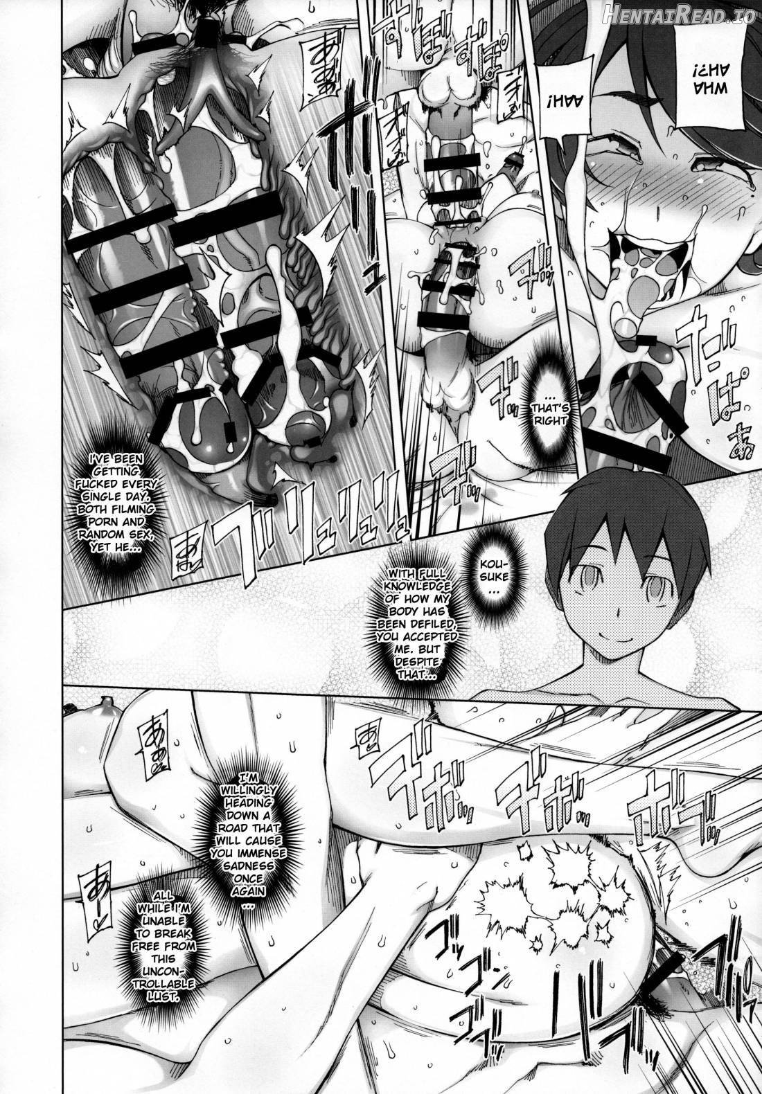 Kanojo wa Chou Yuumei Geinoujin... Soshite Boku ni Naisho de AV Joyuu Satomi-Satona Gojitsudan 1 Chapter 1 - page 41