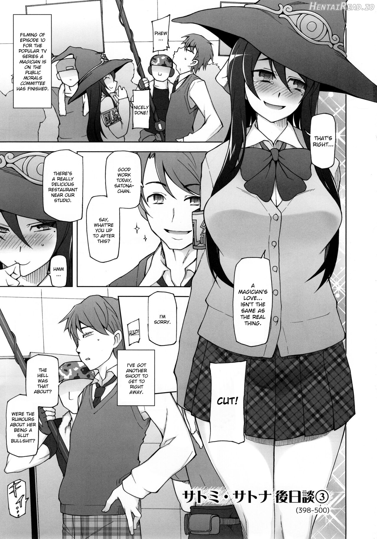 Kanojo wa Chou Yuumei Geinoujin... Soshite Boku ni Naisho de AV Joyuu Satomi-Satona Gojitsudan 1 Chapter 2 - page 2