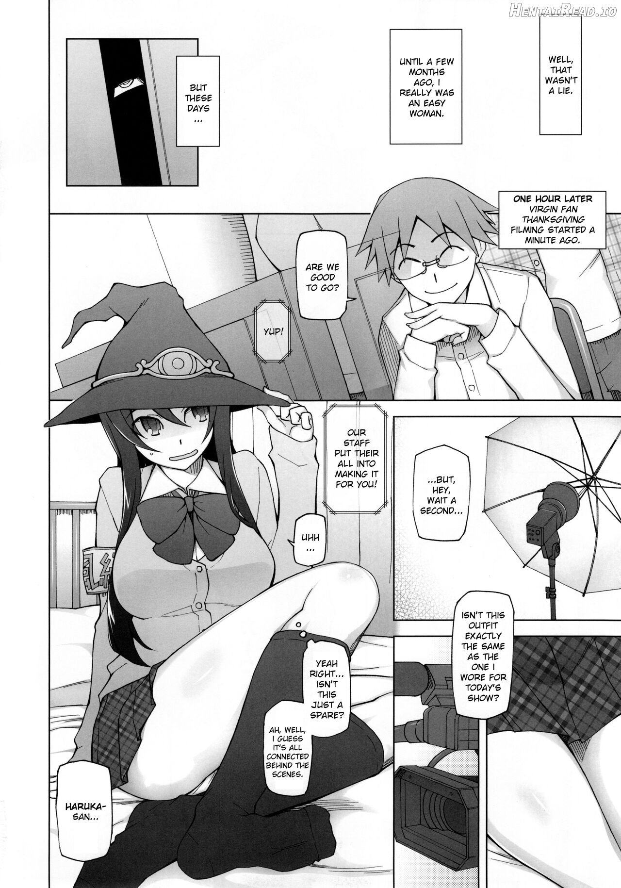 Kanojo wa Chou Yuumei Geinoujin... Soshite Boku ni Naisho de AV Joyuu Satomi-Satona Gojitsudan 1 Chapter 2 - page 3