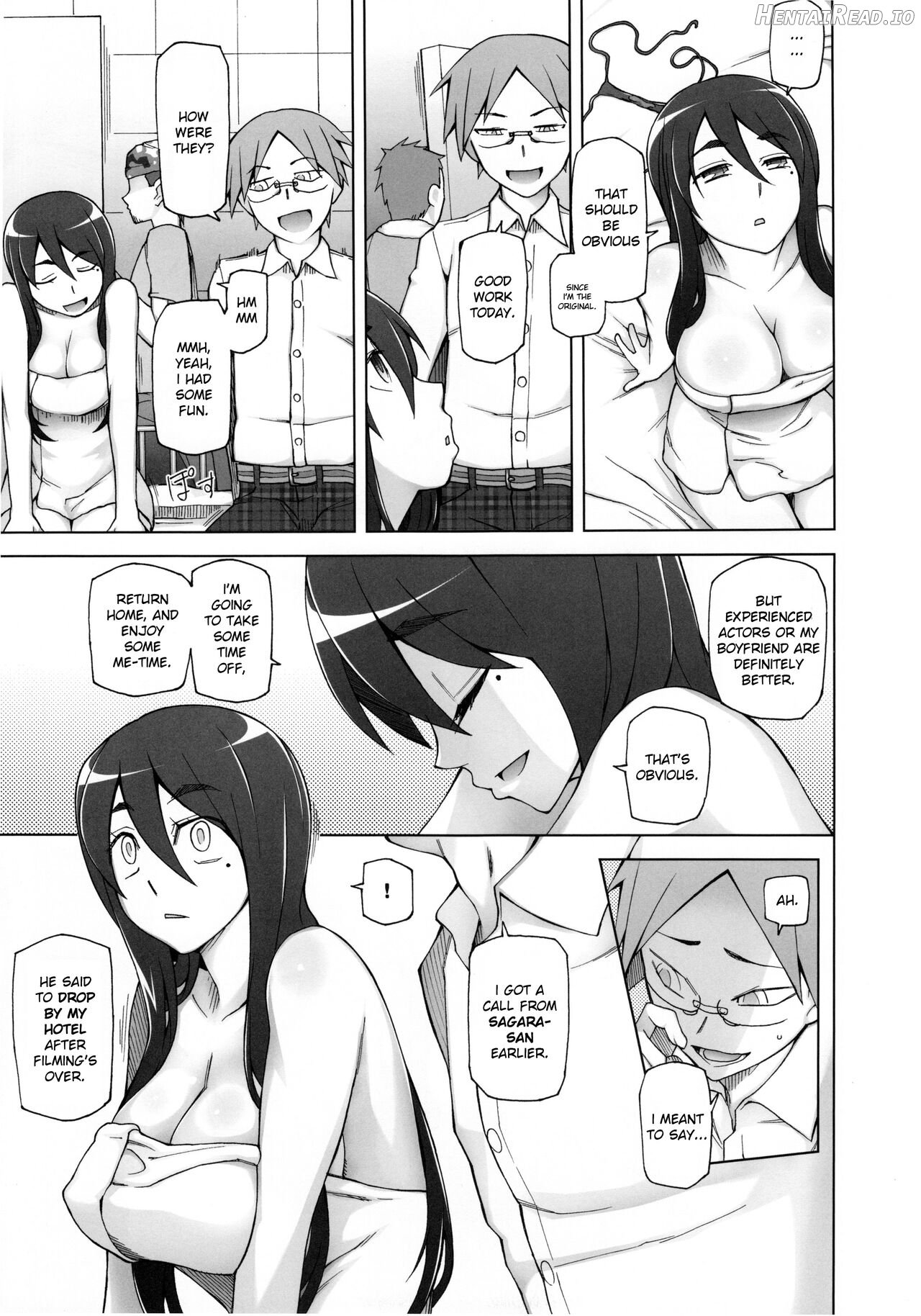 Kanojo wa Chou Yuumei Geinoujin... Soshite Boku ni Naisho de AV Joyuu Satomi-Satona Gojitsudan 1 Chapter 2 - page 26